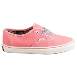 SHELOVET Behagelige sneakers lyserød