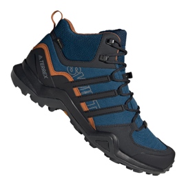 Adidas Terrex Swift R2 Mid Gtx M G26551 sko blå flerfarvet