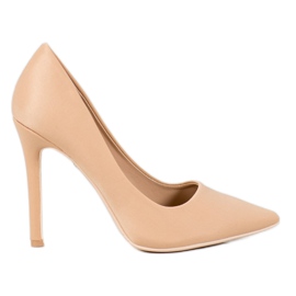 Diamantique Klassiske beige hæle