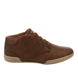 Mænds brune sneakers 15M787