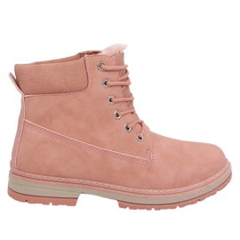 Isoleret lyserødt træ W19-42 Pink
