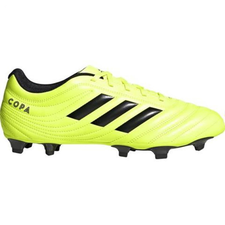 Adidas Copa 19.4 Fg M F35499 fodboldstøvler gul gul