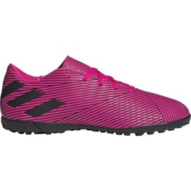 Adidas Nemeziz 19.4 Tf M F34523 fodboldstøvler lyserød lyserød