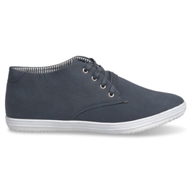 Moderigtige høje sneakers 3232 marineblå marine blå