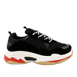 Sort fashionable LL1710 sportssko