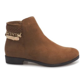 Suede LL113 kamelstøvler brun