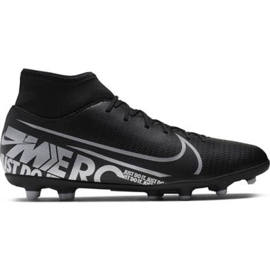 Nike Mercurial Superfly 7 Club FG / MG M AT7949-001 fodboldsko sort sort