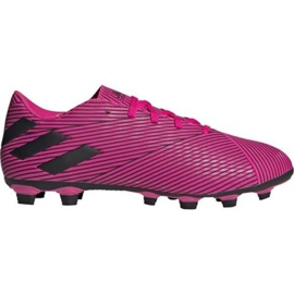 Adidas Nemeziz 19.4 FxG M F34392 fodboldstøvler lyserød lyserød