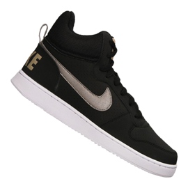 Nike Court Borough Mid M 838938-005 sko sort