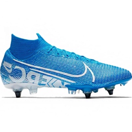 Nike Mercurial Superfly 7 Elite SG-Pro Ac M AT7894-414 fodboldsko blå blå