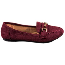 Abloom Suede Lords Med Ornament rød