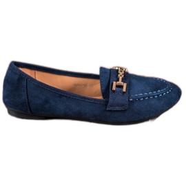 Abloom Suede Lords Med Ornament blå