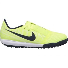 Nike Phantom Venom Academy Tf Jr AO0377-717 fodboldsko gul gule