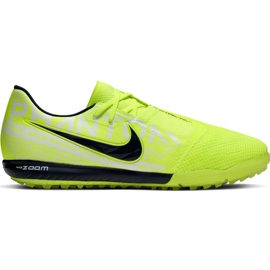 Nike Zoom Phantom Venom Pro Tf M BQ7497-717 fodboldsko gul gul