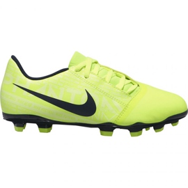 Nike Phantom Venom Club Fg Jr AO0396-717 fodboldsko gul gul