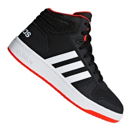 Sko adidas Hoops Mid 2.0 K Jr B75743 sort
