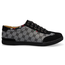 Elegante Sneakers 931 Grå sort