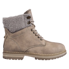 SHELOVET Fangere med glitter beige