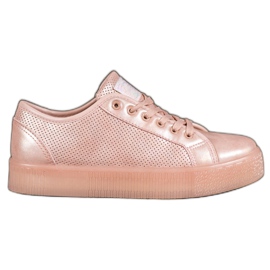 Lyserøde sneakers