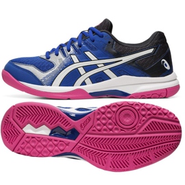 Asics Gel-Rocket 9 W 1072A034-400 volleyballsko blå