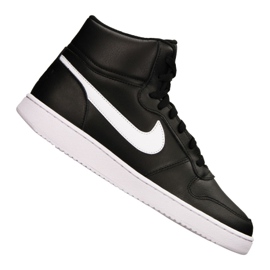 Nike Ebernon Mid M AQ1773-002 sko sort