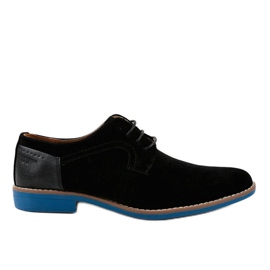 Sorte elegante sko H-32