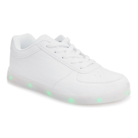 Glowing Sneakers D200 Hvid