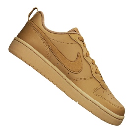 Nike Court Borough Low 2 (GS) Jr BQ5448-700 sko brun flerfarvet