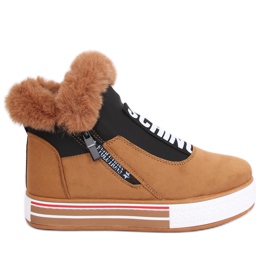 Sneakers isoleret brun NB311 Camel
