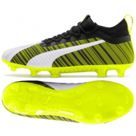Puma One 5.2 FG / AG M 105618 03 fodboldstøvler gul gul