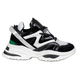 Moderigtige VICES sneakers hvid sort flerfarvet