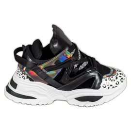 Moderigtige VICES sneakers sort flerfarvet
