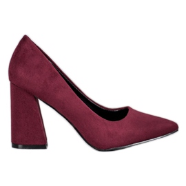 Burgundy VICES pumper rød