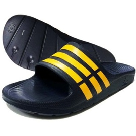 Adidas Duramo Slide M M17840 hjemmesko marine blå gul
