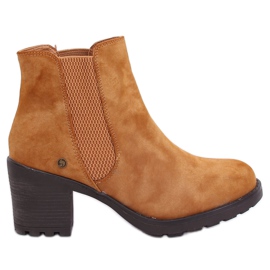 Camel Chelsea støvler L2065 Camel brun