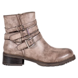 SHELOVET Klassiske Beige støvler