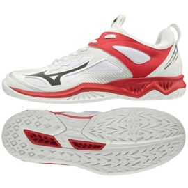 Indendørs sko Mizuno Ghost Shadow M X1GA198008 hvid hvid