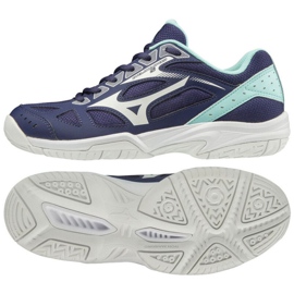 Mizuno Sko Miznuno Cyclone Speed ​​2 W V1GC198015 marine blå marine blå