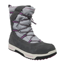 Timberland Snow Stomper Pull On Wp Jr A1UJ7 vintersko grå