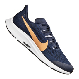 Nike Air Zoom Pegasus 36 Jr AR4149-401 sko marine blå
