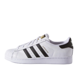 Adidas Originals Superstar Fundation Jr C77154 sko hvid