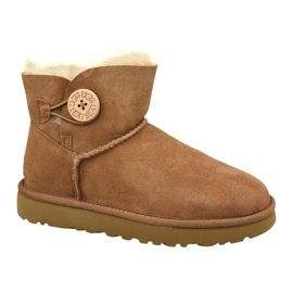 Ugg Mini Bailey Button Ii Sko W 1016422-CHE brun