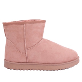 Emusy snestøvler kort pink LV56P Pink lyserød