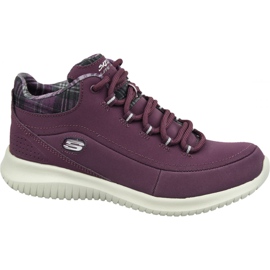 Skechers Ultra Flex W 12918-BURG Sko violet