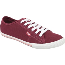 Helly Hansen Oslofjord Canvas W 10836-655 sko rød