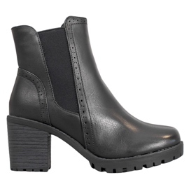 J. Star Slip-on støvler på platformen sort