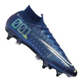 Nike Superfly 7 Elite Mds SG-Pro Ac M CK0013-401 fodboldsko marine blå marine blå