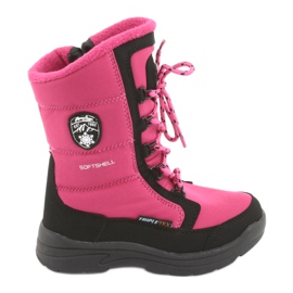 American Club Snestøvler med amerikansk club SN13 pink / sort membran lyserød