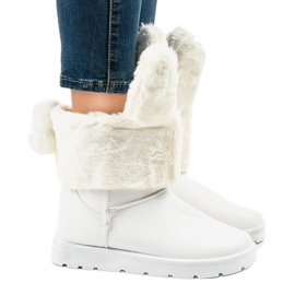 Hvide isolerede Eskimo støvler NB137