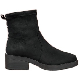 SHELOVET Fashion slip-on støvler sort